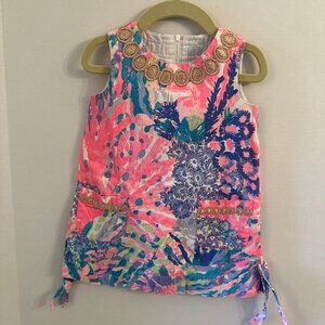 Lilly Pulitzer Classic Shift Dress Size 2T